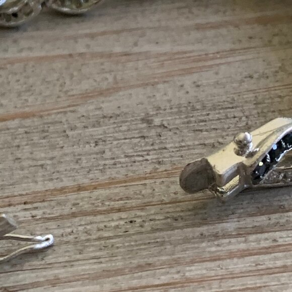 Vintage Bracelet Faux Gems Excellent Condition - Picture 9 of 12